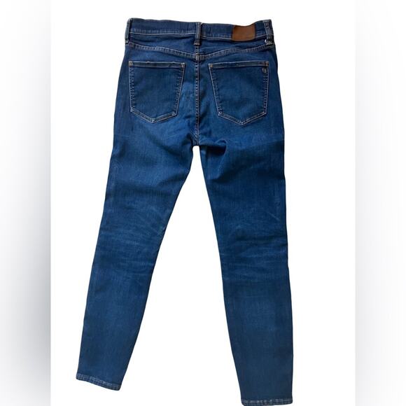 Madewell High Riser Blue Skinny Jeans size 25 - Picture 4 of 9